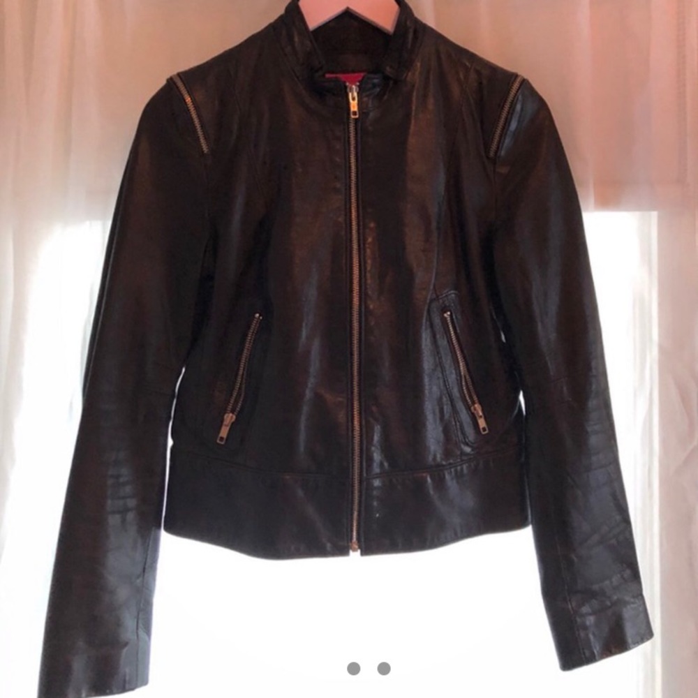 vintage mackage leather jacket